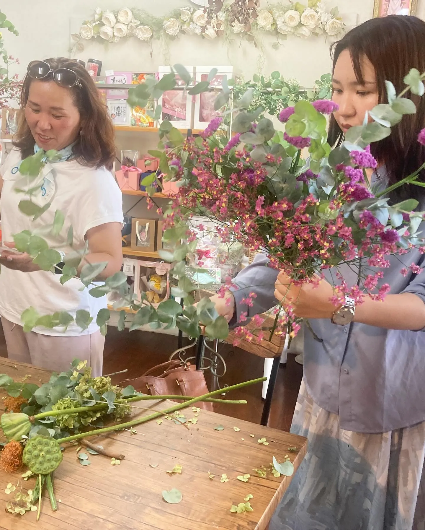 花遊び教室。