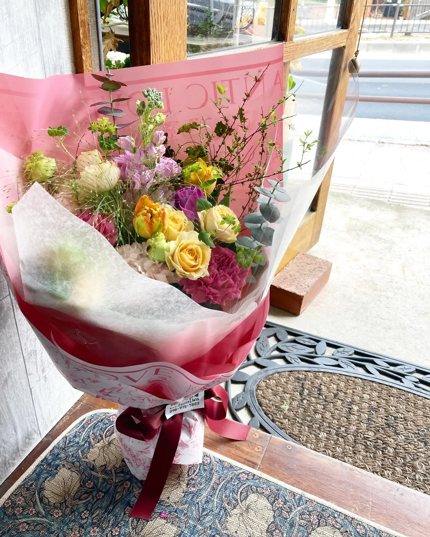 成人式の花束💐まだご注文間に合いますよー！