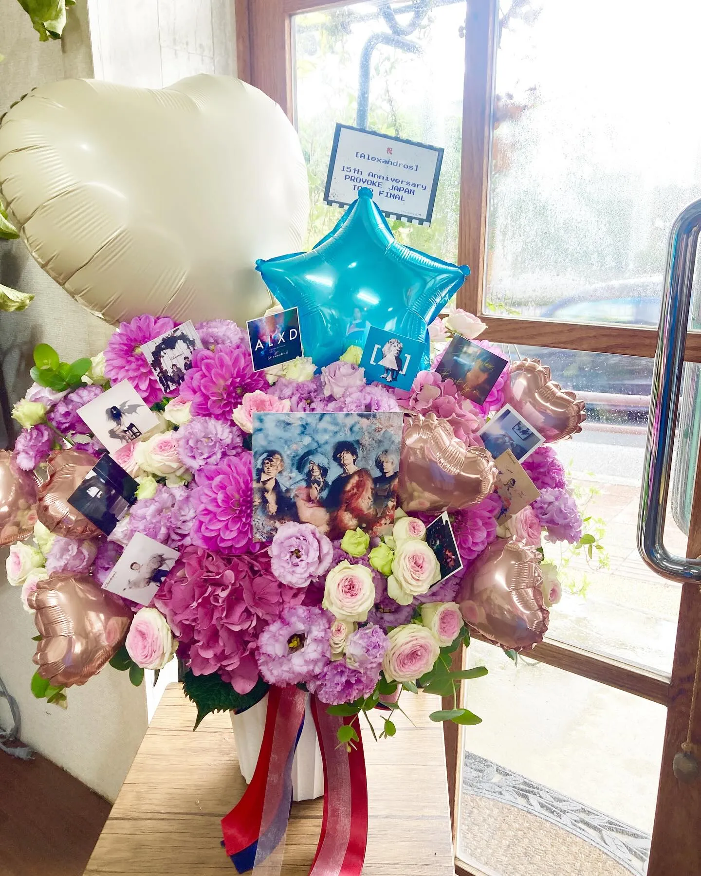 Live公演のお花。