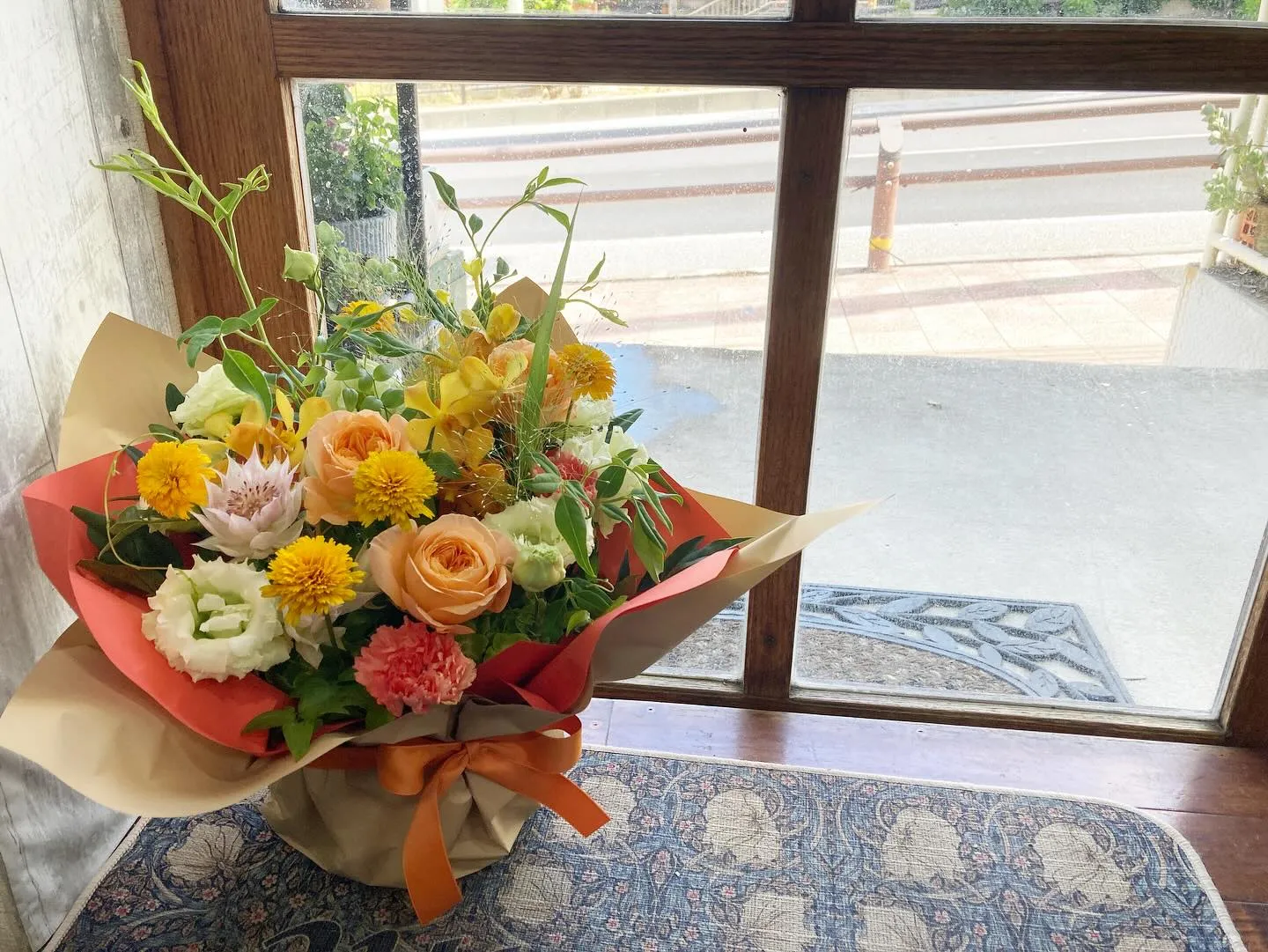 オレンジ系アレンジ🧡