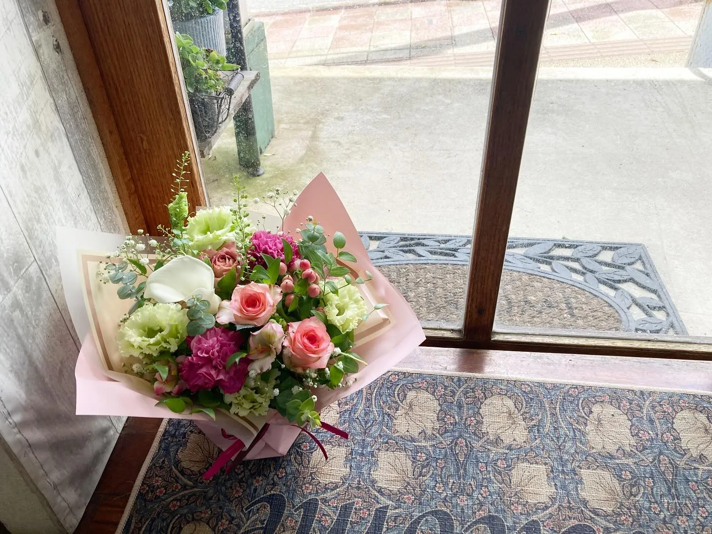 ピンク系アレンジ🩷可愛い愛されピンクは王道です(^^)